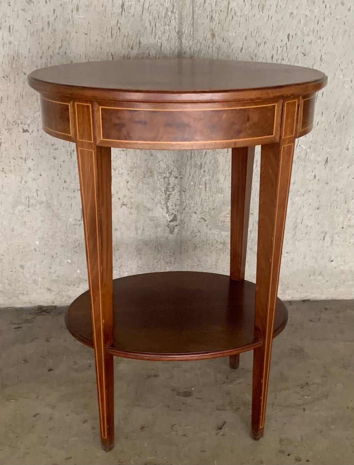 Mahogany side table