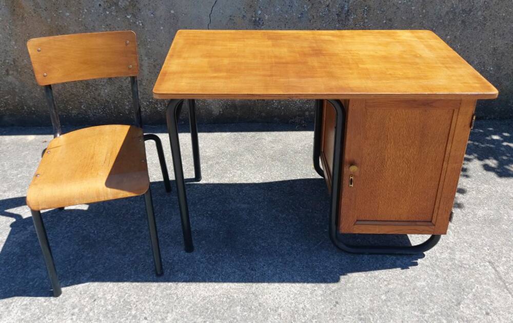 Mobilor desk, vintage, 50s