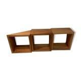Solid wood cube