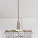 Mid-Century Modern crystal chandelier attributed to Bakalowits.
