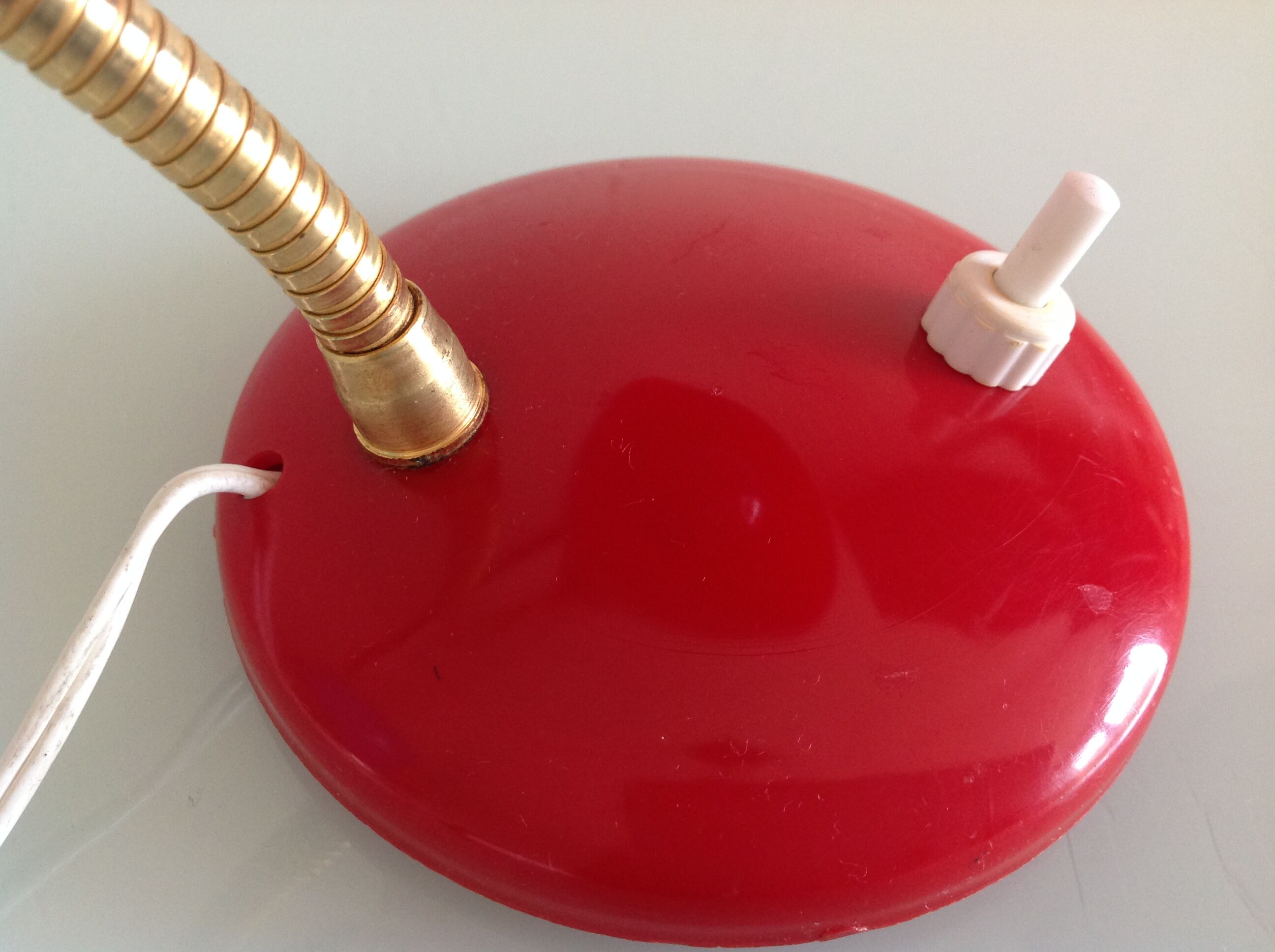 Red lamp