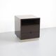 Mb16 brown lacquered chest by luigi caccia dominioni 70's azucena editor