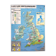 Vintage school map of the British Isles, mid-1982