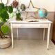 Vintage wooden console desk