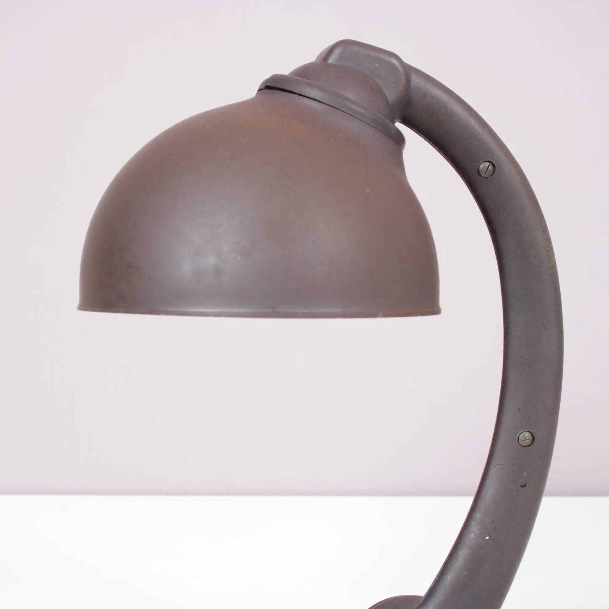 1930s Bakelite desk lamp by Eric Kirkman Cole for ESC, Czech Republic