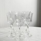 6 verres à eau / vin Luminarc.