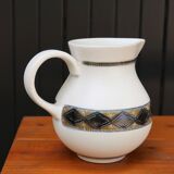 Ceramic pitcher by Dominique Guillot, Vallauris 50s