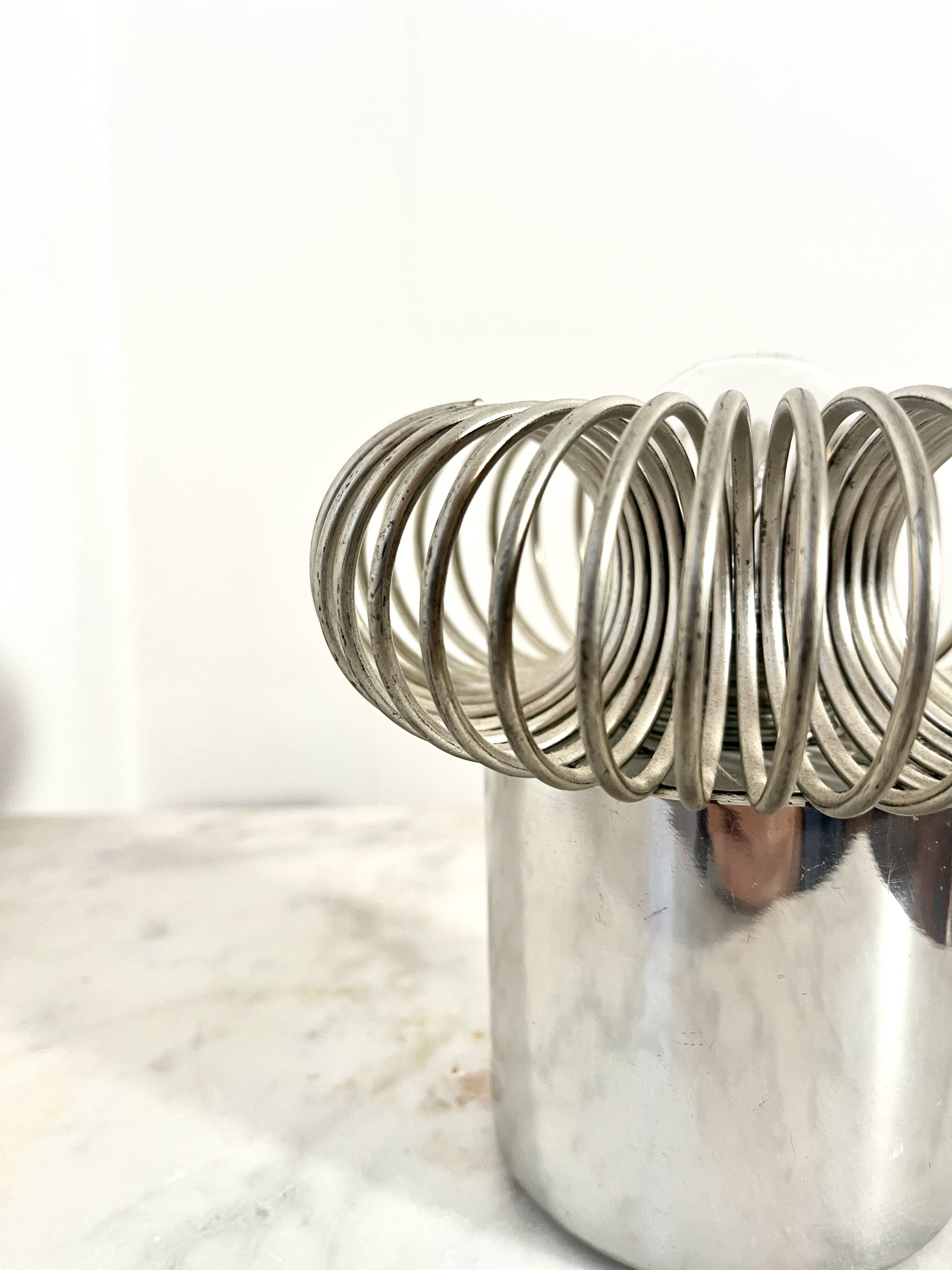 Vintage Philippe Rogier Spring Lamp, 1970s – Luminox / Gallery Oxar, Paris