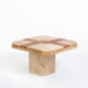 Vintage marble coffee table. Italy, 1990s.