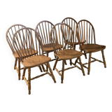 Suite of 6 chairs