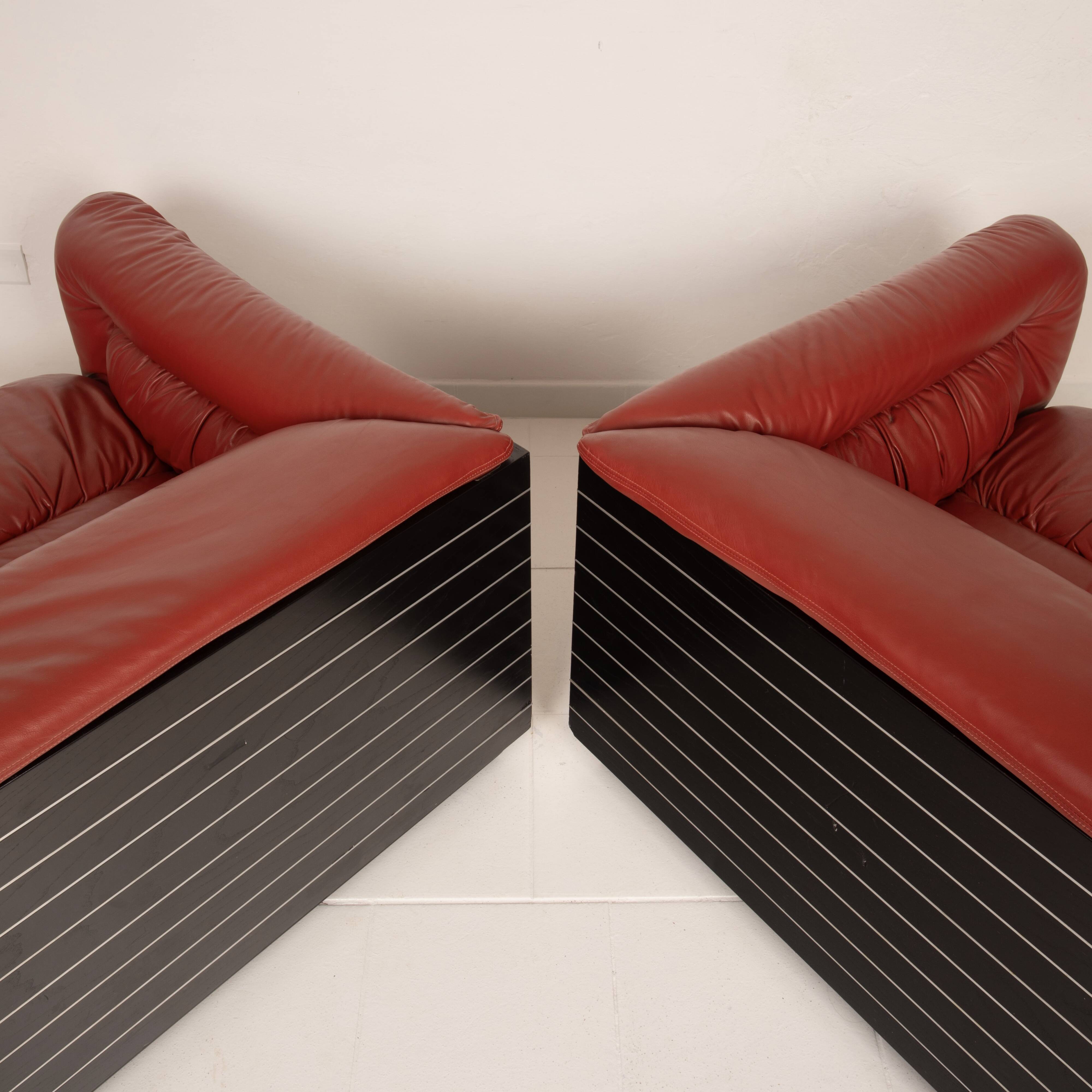 Sofa Strato par Giovanni Offredi pour Saporiti Italia, 1970