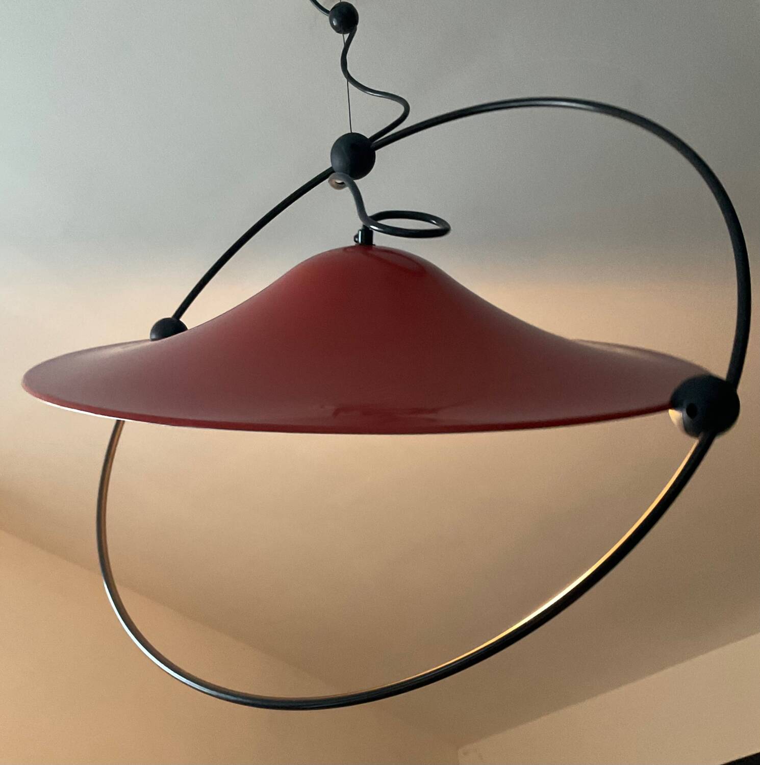 Kahuzide Takahama pendant light for Sirrah from the 80s