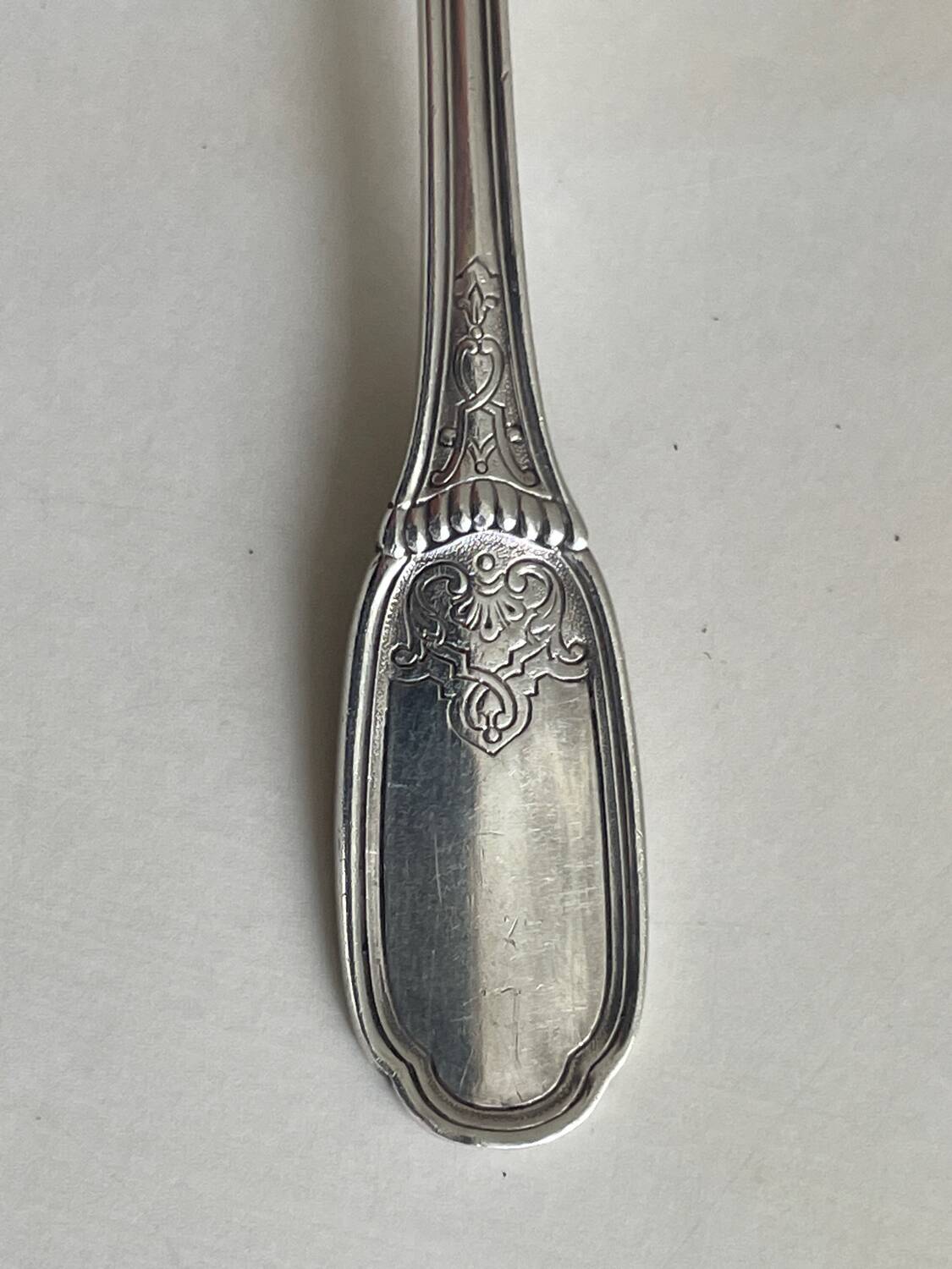 6 Laparra solid silver mocha spoons