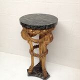 Wooden and marble saddler Napoleon III era