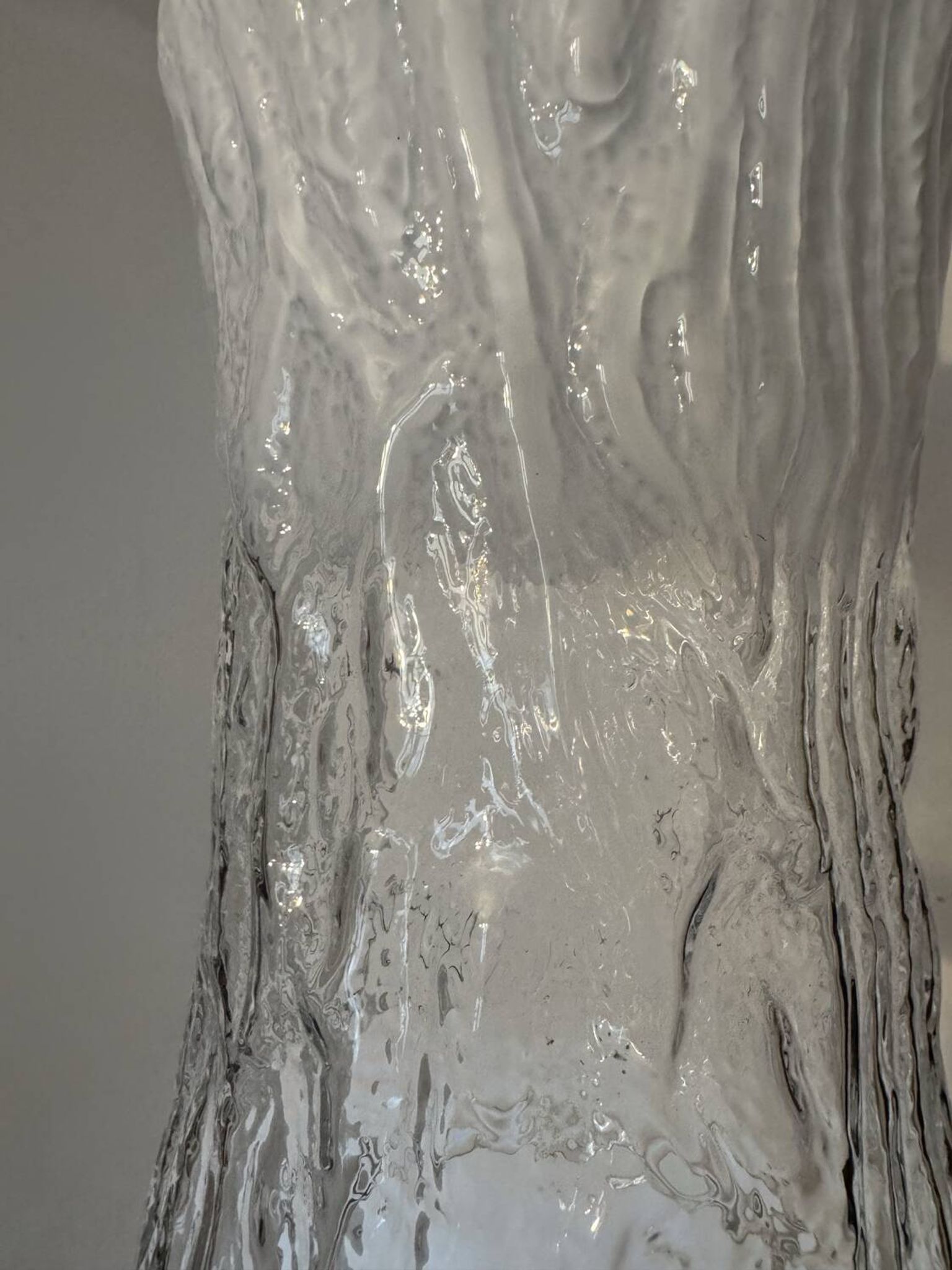 Murano Targetti Sankey glass pendant light from the 70s
