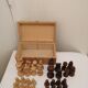 Coffret de 32 pions d'echec en buis