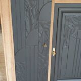 Art deco sideboard in solid oak