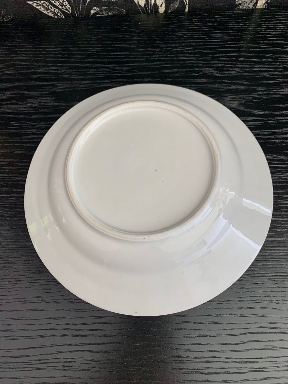 Lot de 9 assiettes creuses vintage