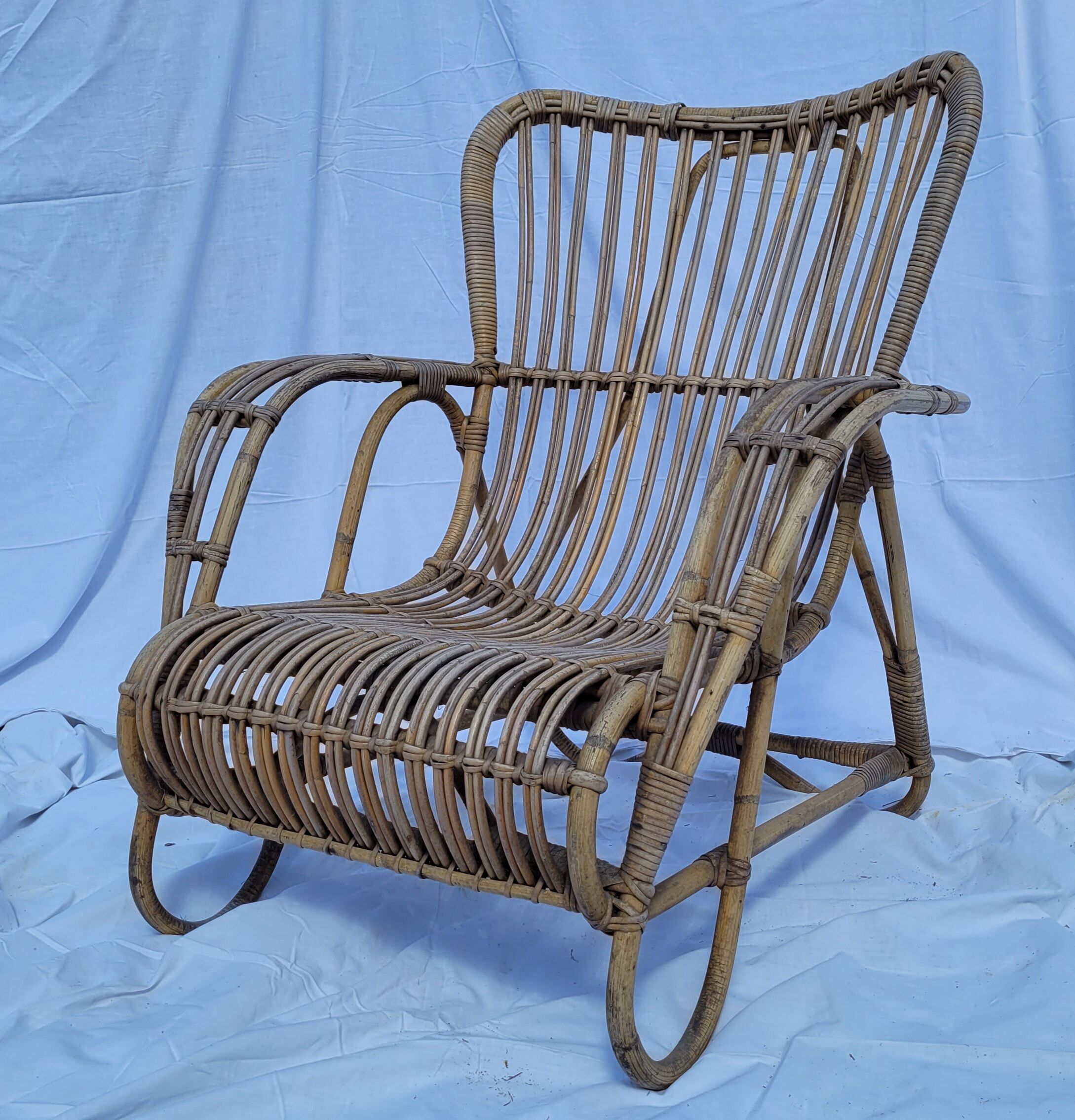 Adult rattan chair