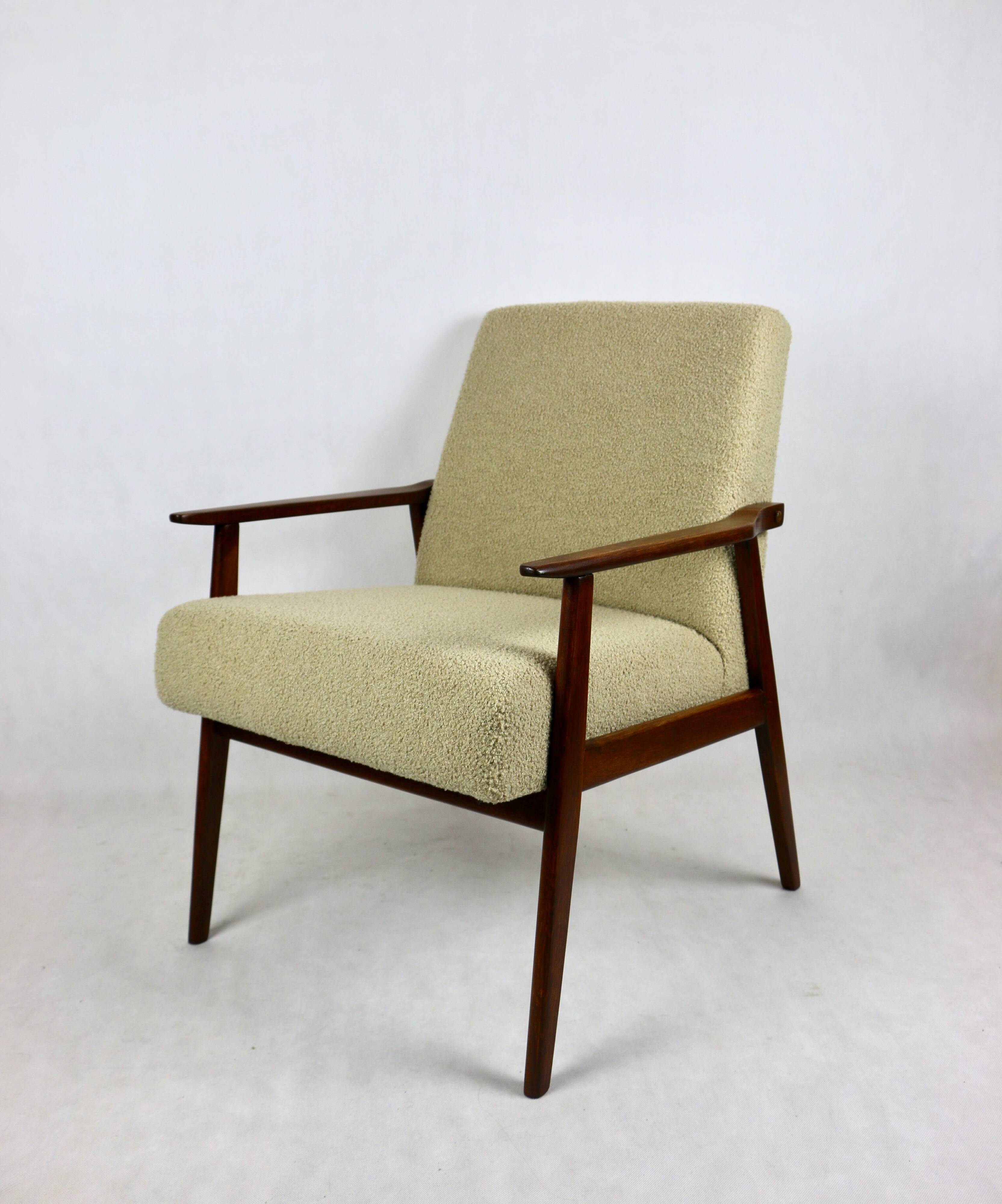 Fauteuil Boucle Beige, 1970s
