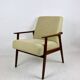 Fauteuil Boucle Beige, 1970s