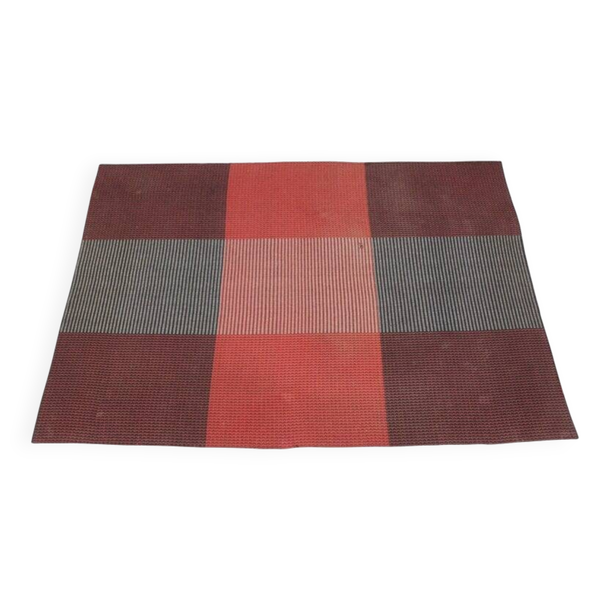 Geometric carpet with original design by Antonín Kybal, around 1940