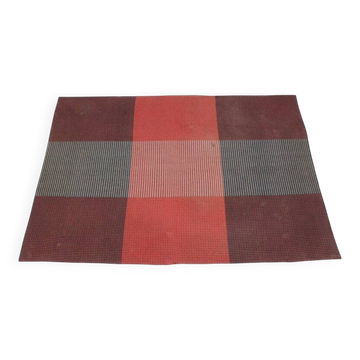 Tapis géométrique au design original d'Antonín Kybal, vers 1940.