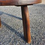 Aranjou Table basse d'appoint, Orme, France, années 1970/80