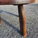 Aranjou Table basse d'appoint, Orme, France, années 1970/80