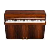 Danish midcentury pianette by Louis Zwicki in rosewood, 1950s