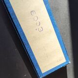 Set of 12 lead crystal knife rests