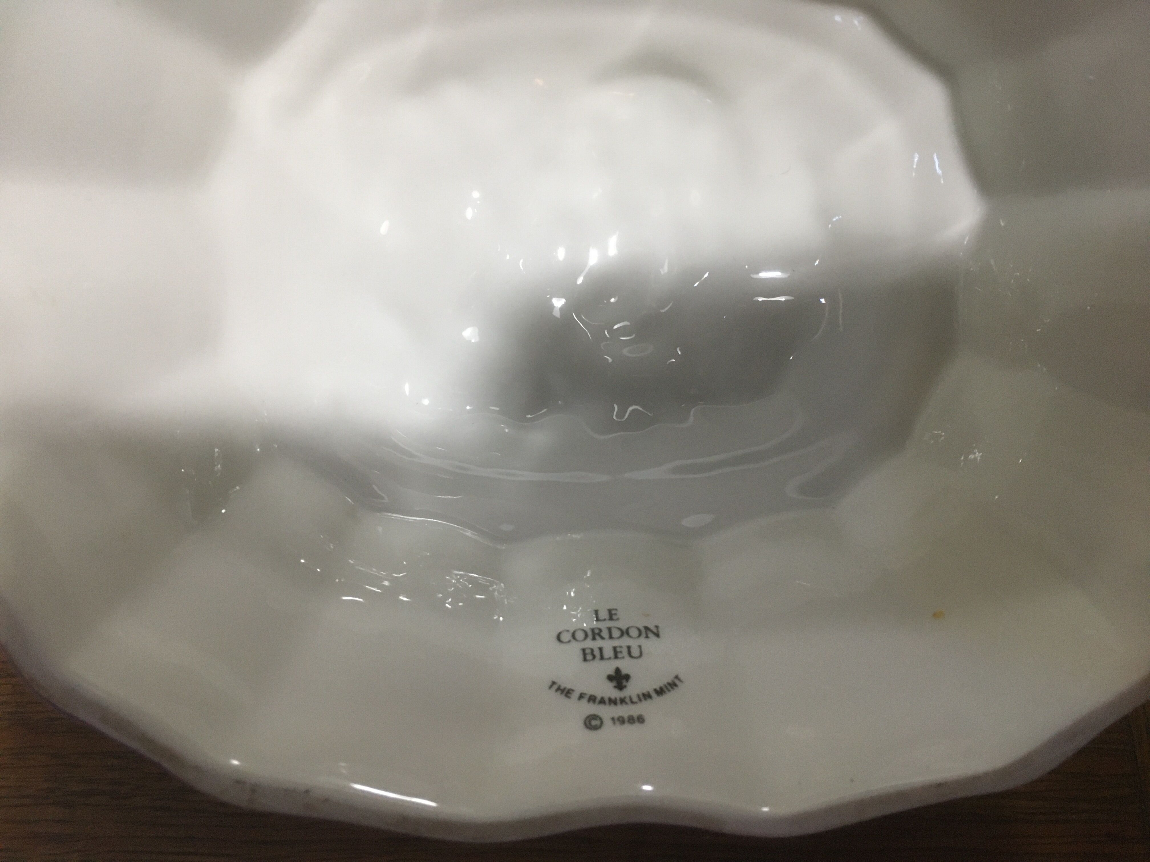 Decorative jelly mold "the blue cord"