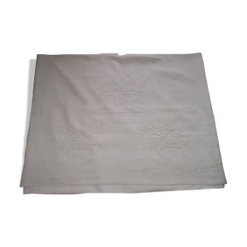 Old sheet with 4 rows of days with returns
