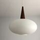 Suspension Philips Louis Kalff opaline années 60
