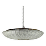 Venetian Chandelier In Colorless Murano Glass By Barovier Circa 1950
