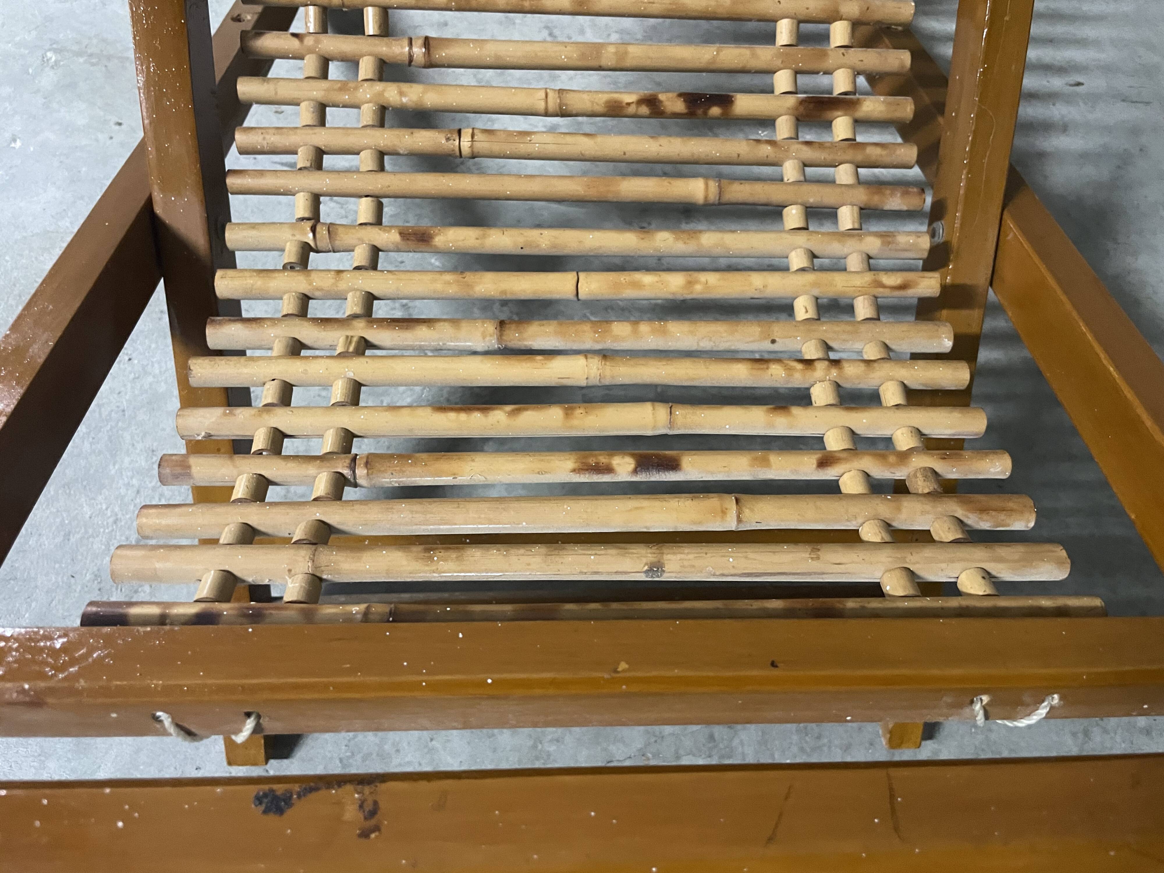 Chaise longue enfant années 50