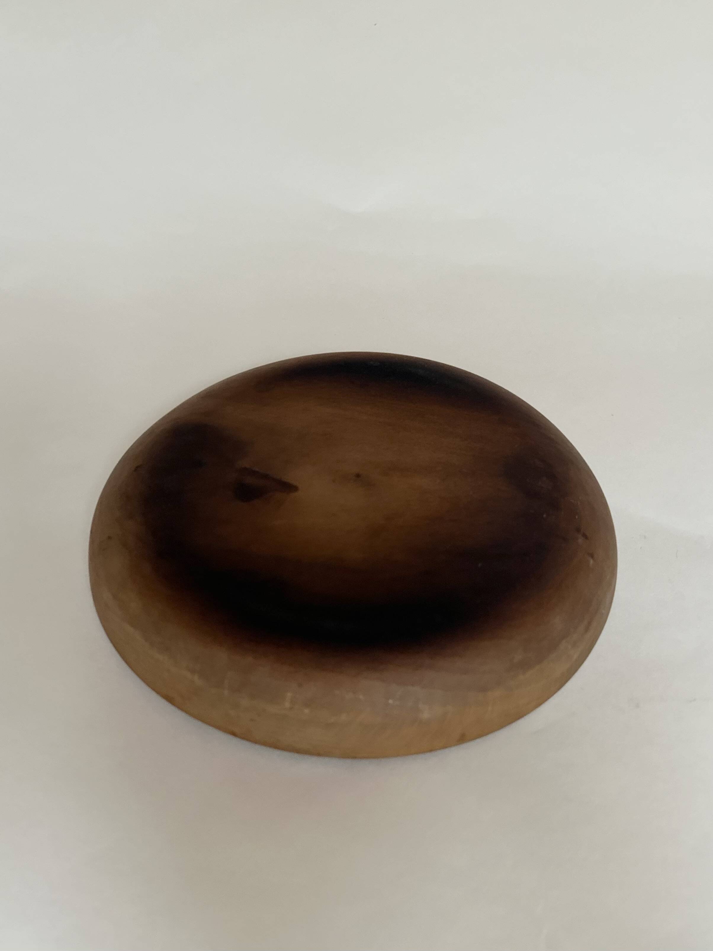 Pair of raw wood pocket vases