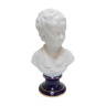 Biscuit and Limoges porcelain bust