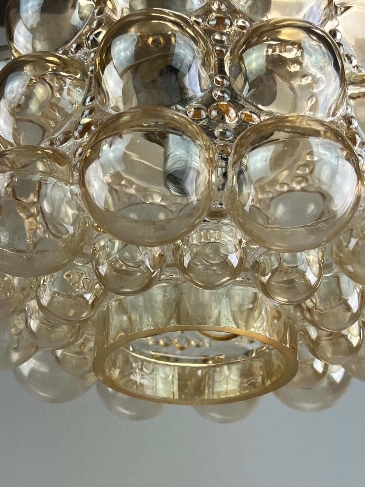 60s 70s lamp light ceiling lamp Helena Tynell Glashütte Limburg Bubble