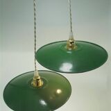 Enamelled sheet metal suspensions