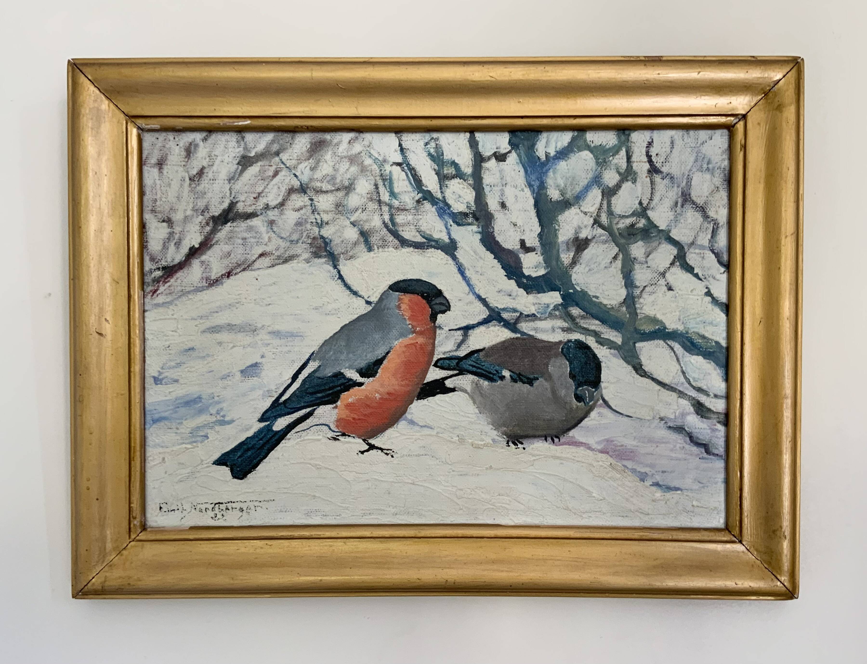 Landscape oil painting 1922s