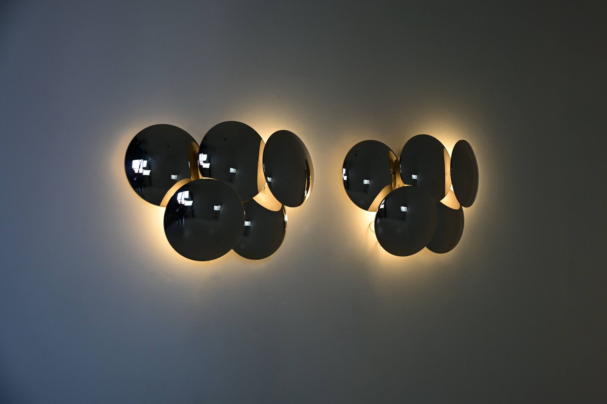 Paire d'Appliques par Goffredo Reggiani pour Reggiani, années 1970