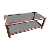 Rattan coffee table