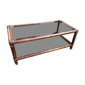 Table basse en rotin