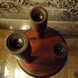 Temde Leuchten lamp in blackened pine