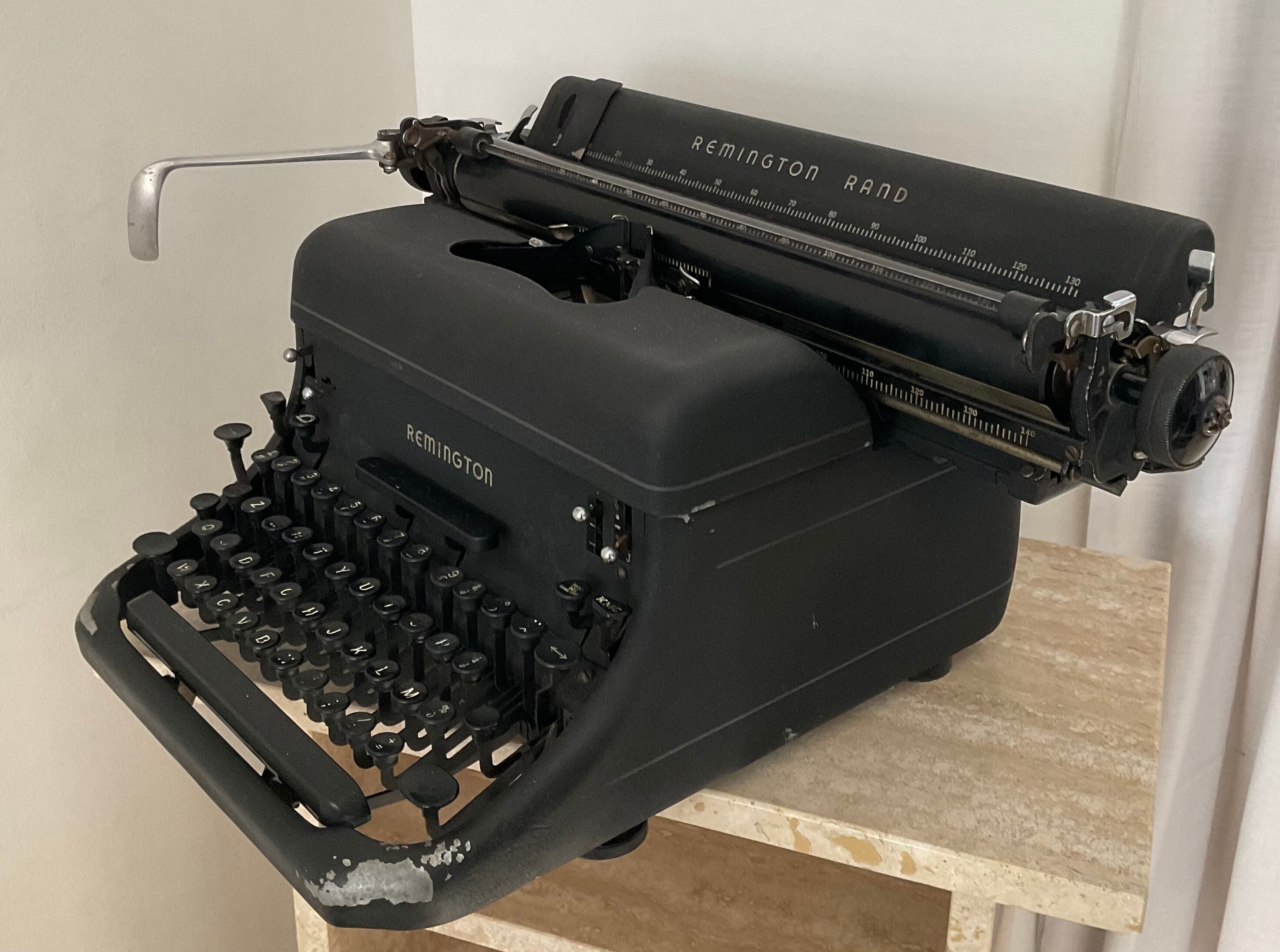 Remington USA typewriter from the 50s