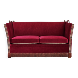 1970s, Danish "Spanish" sofa, original condition, furniture velour.