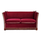 1970s, Danish "Spanish" sofa, original condition, furniture velour.