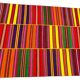 Grand Kilim Rug "Cherga" Vintage in 3 Hand-Stitched Panels - 264 x 184 cm