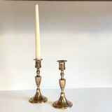 Scandinavian candle holders by scandia malm sweden